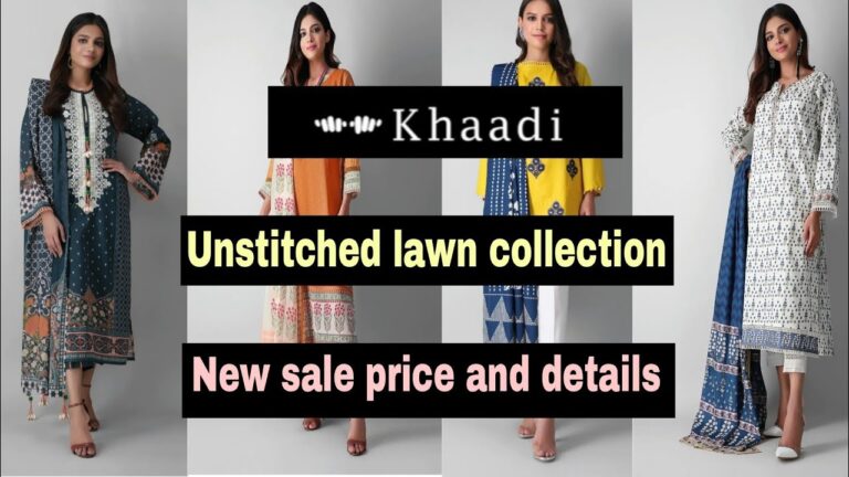 Latest Khaadi Lawn Summer Collection 2021-22