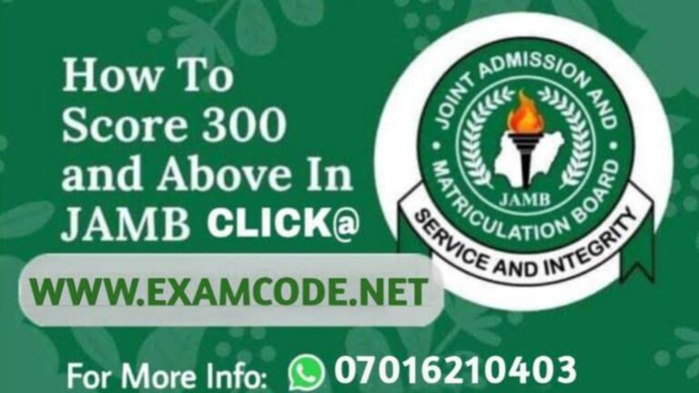 2023 JAMB RUNZ | 2023 JAMB Questions and Answers