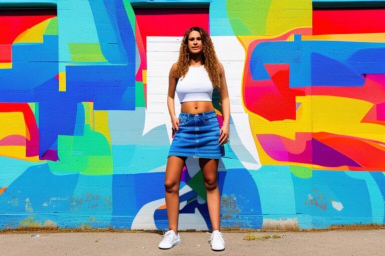 Level Up Your Style with the Latest Women’s Denim Skirts!